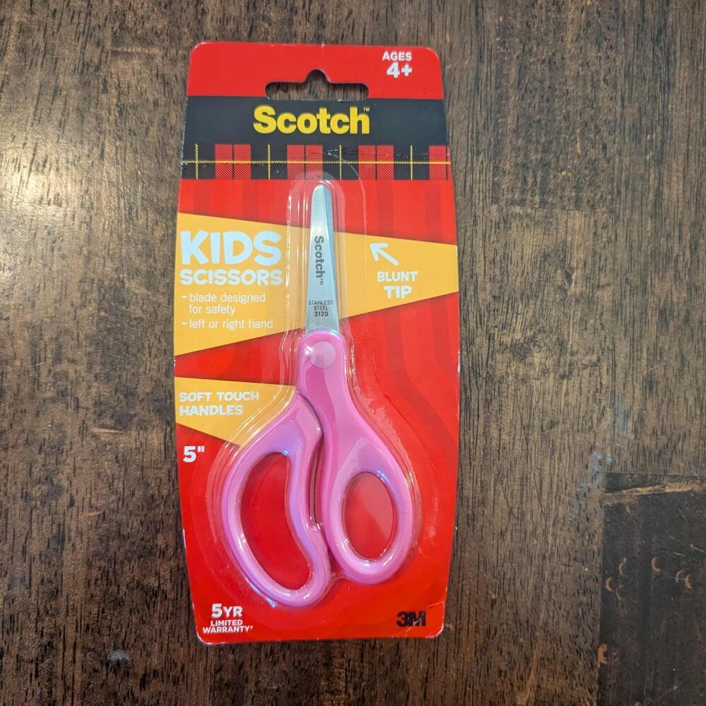 *10/$10* Scotch Kids Safety Scissors - Pink